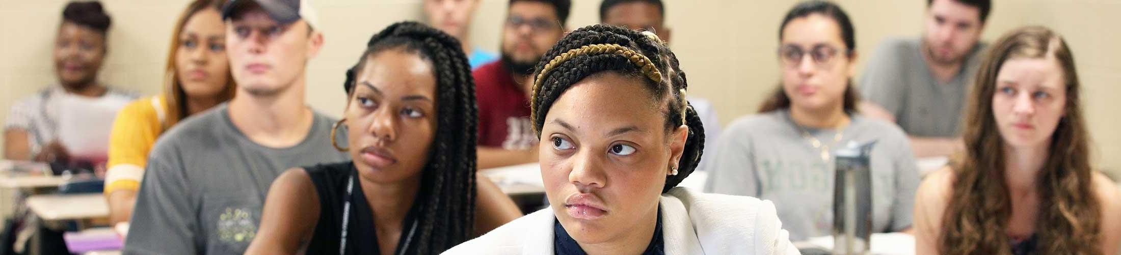 Students in class.