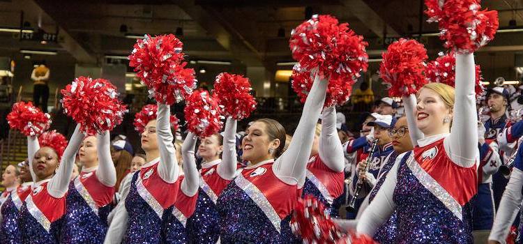 JMB Colorguard at New Orleans Bowl